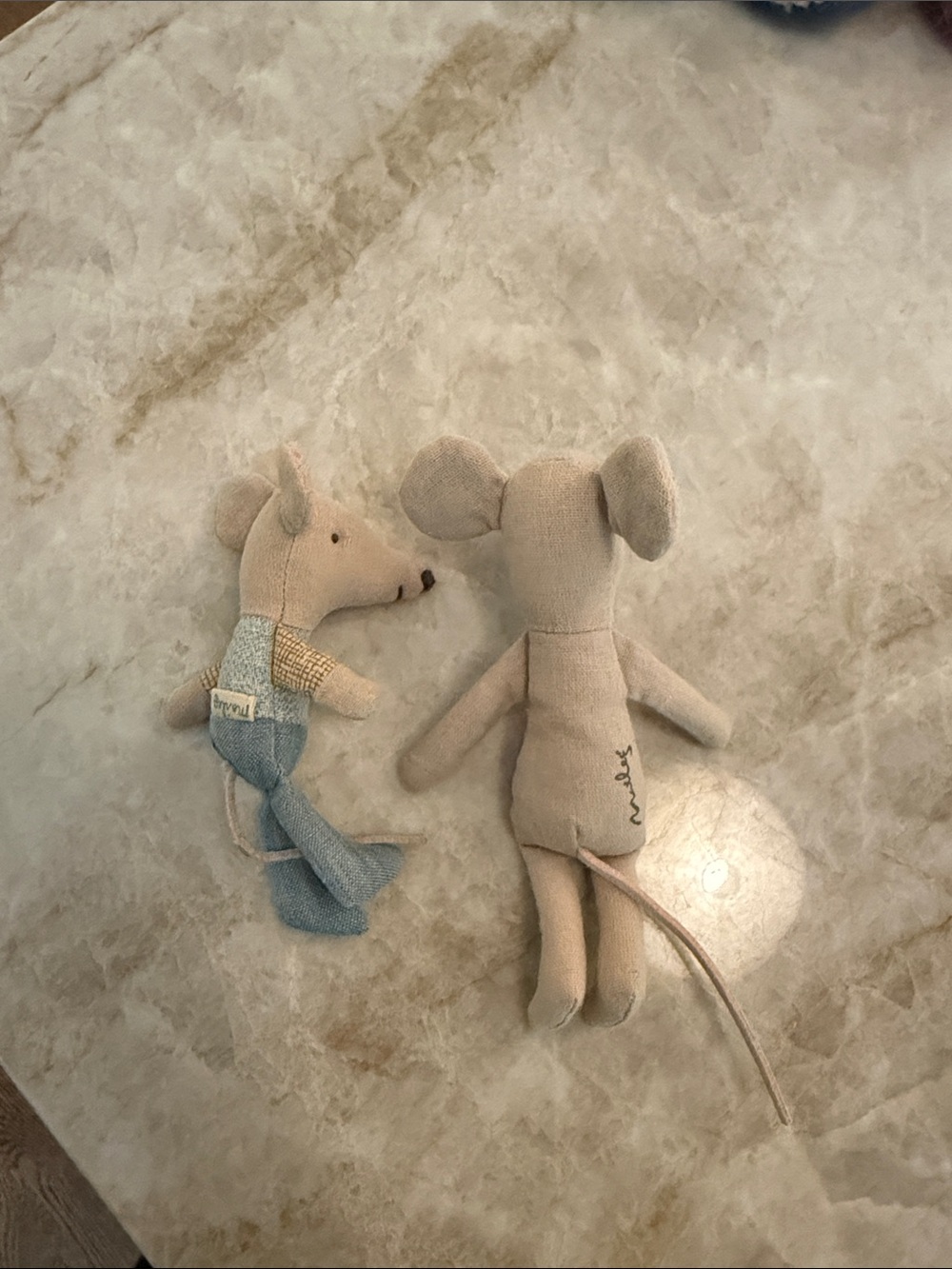 Maileg Big Sister and Little Brother Mouse Doll - Picture 2 of 3